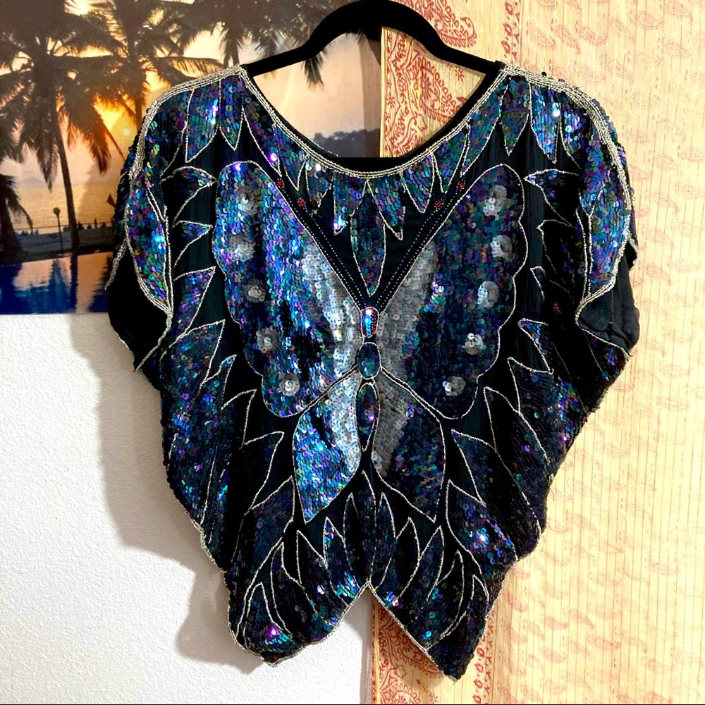 Vintage Butterfly Top